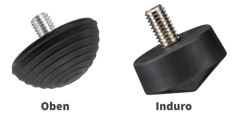 The basic rubber tripod foot