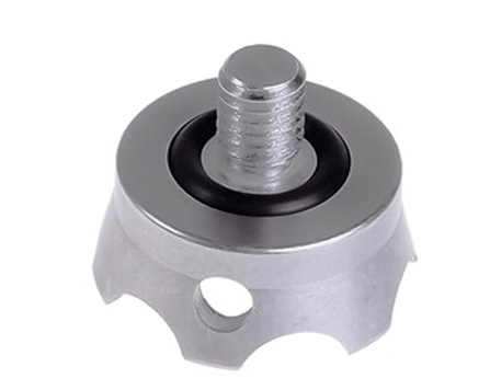 A tripod foot with an O-ring